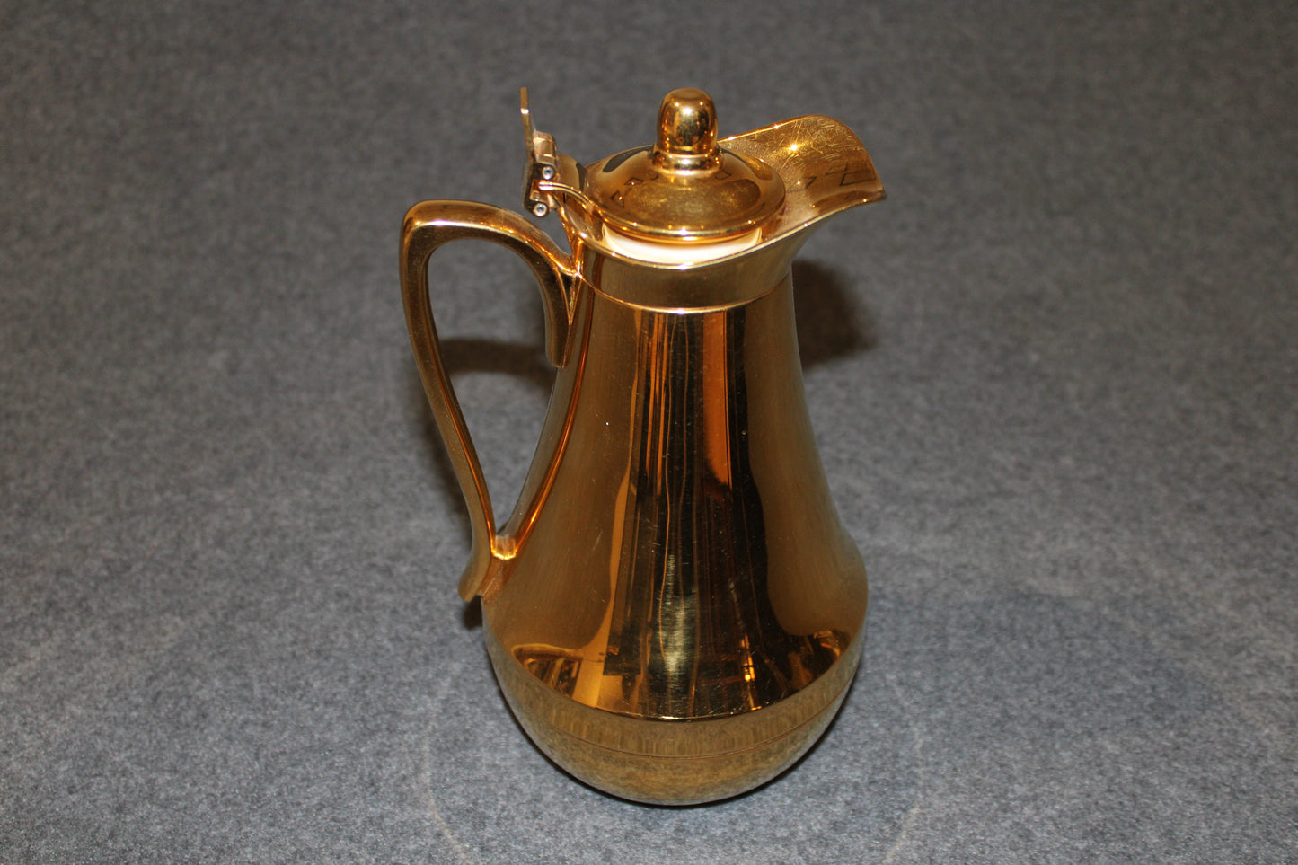 ALFI Saphir – Echte Vergoldung | 1 Liter Thermoskanne | Vintage-Rarität