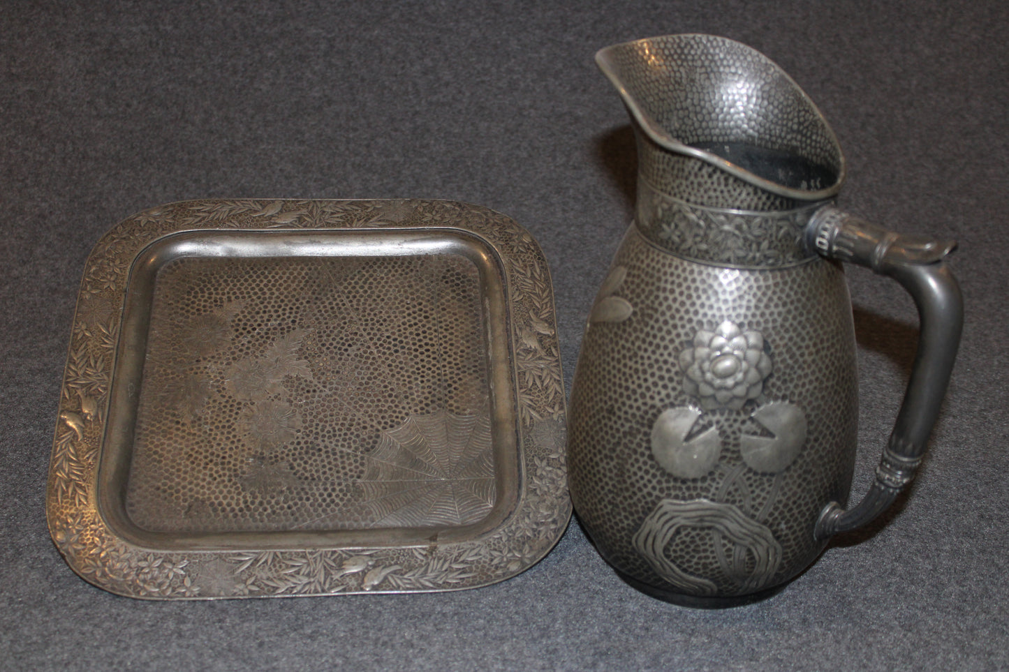 ROGERS, SMITH & CO. – Silver-Plated Water Pitcher Set | Meriden Original