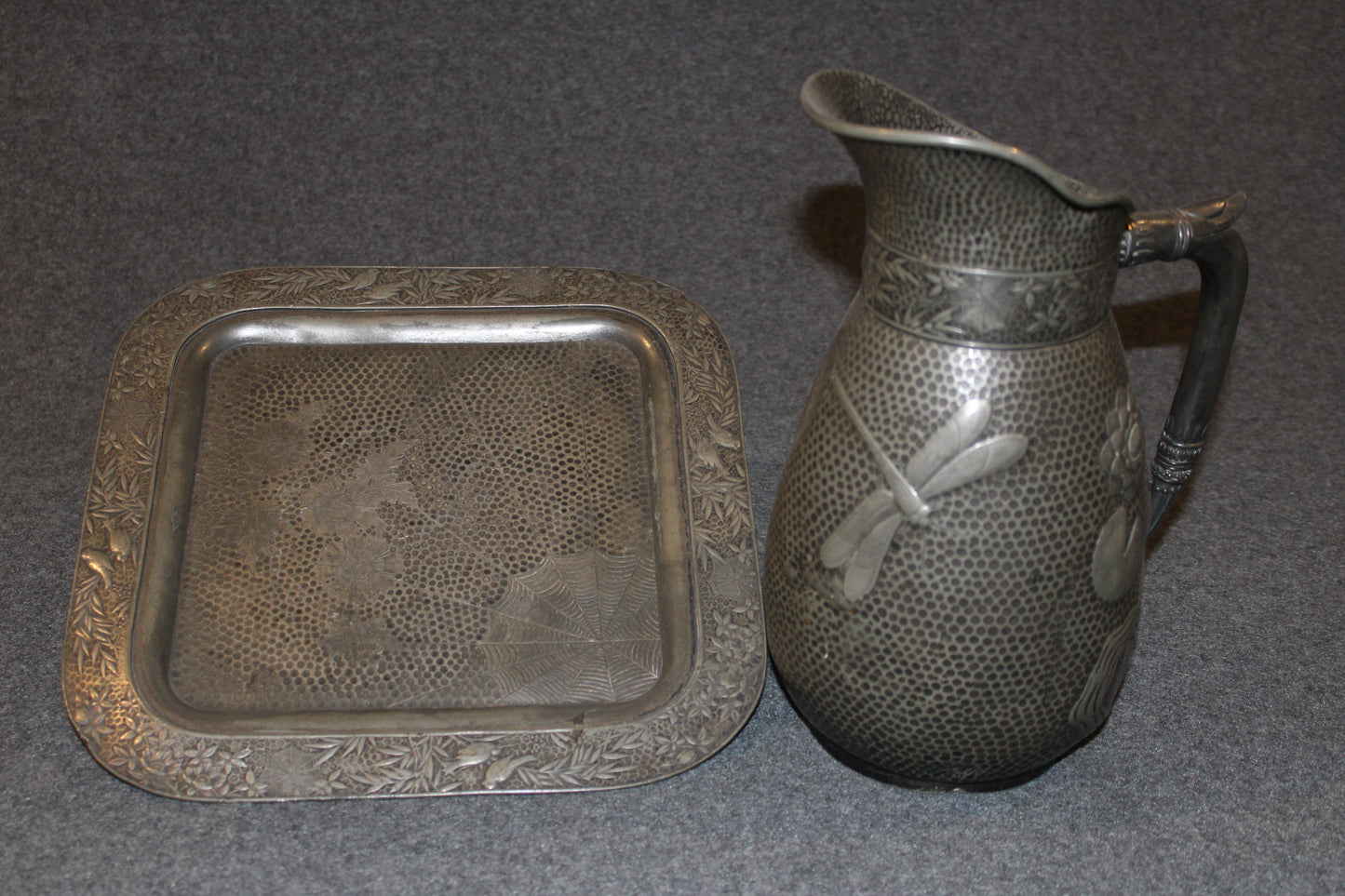 ROGERS, SMITH & CO. – Silver-Plated Water Pitcher Set | Meriden Original